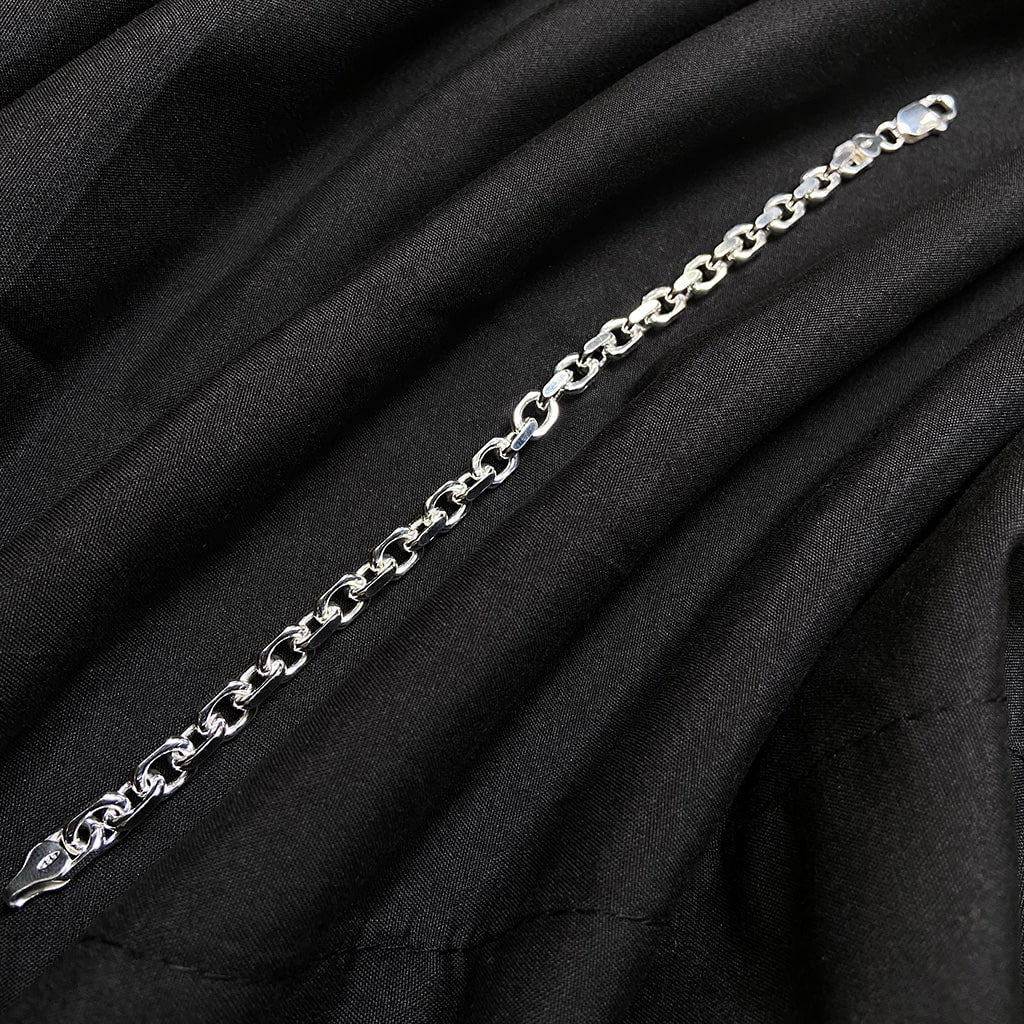 Anchor Link Bracelet – Silver Luxe Anchor Link Bracelet – Silver Luxe